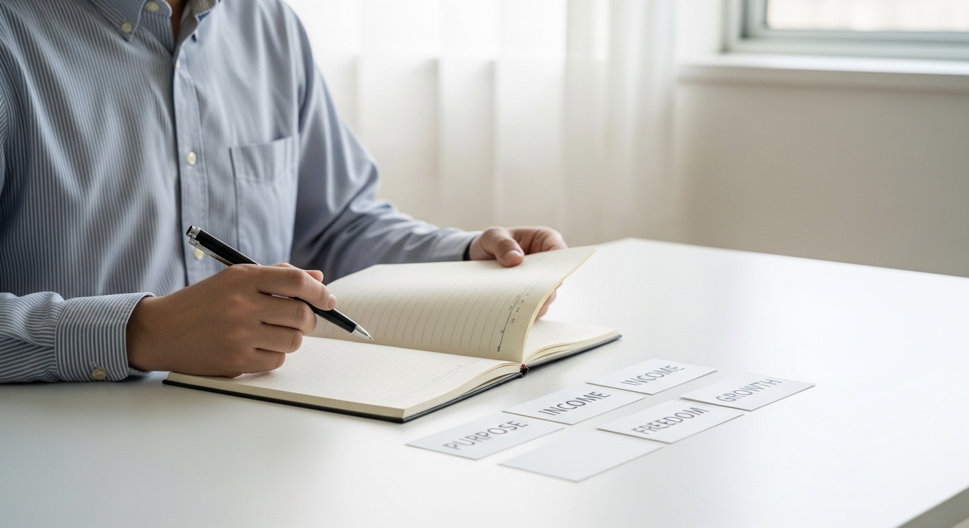 仕事選択中の価値観の整理｜仕事選択は条件ではなく「価値観の優先順位」で決まる