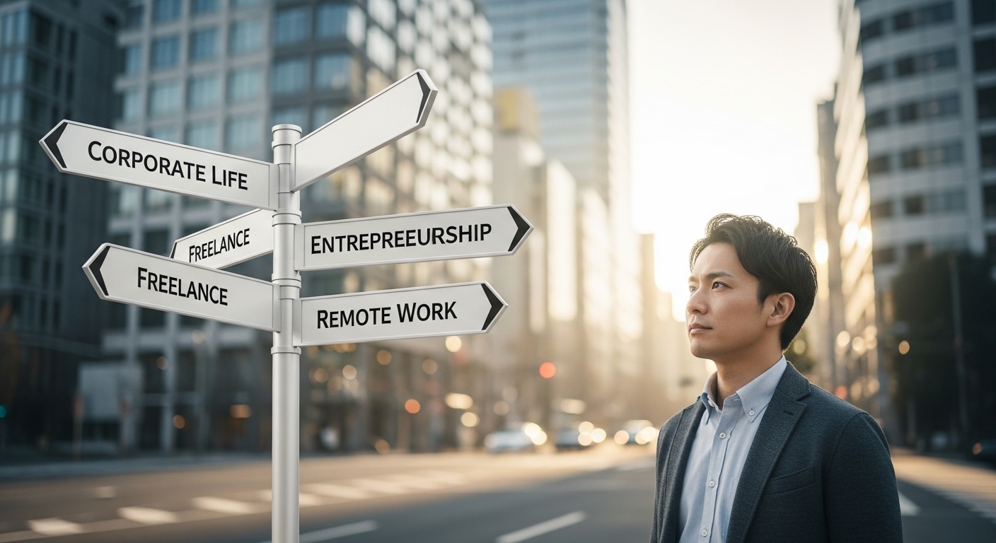 キャリア全体の選択肢一覧｜キャリアは一本道ではなく「リスク分散設計」で考えるべきである