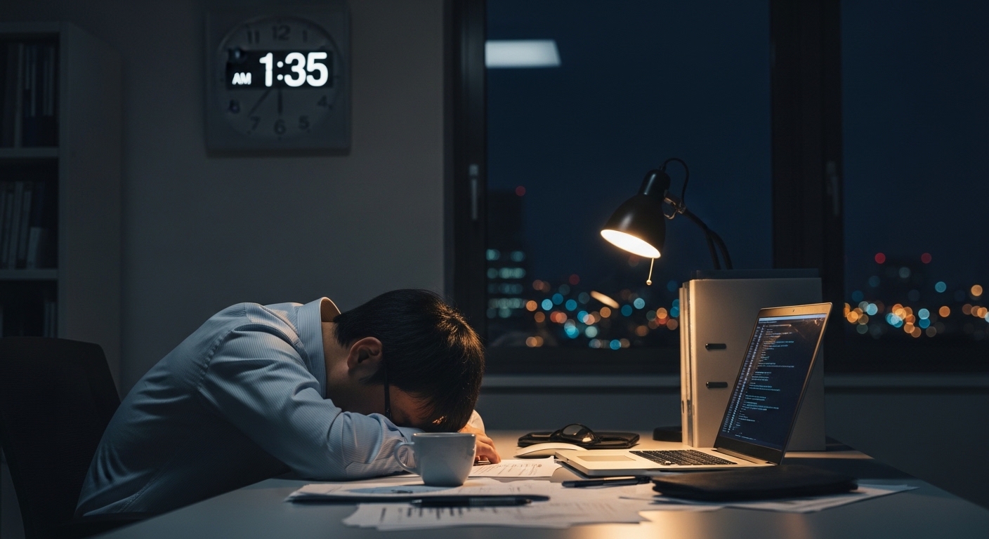 長時間労働と成果との関係｜長時間労働は成果ではなく「設計不全の兆候」である